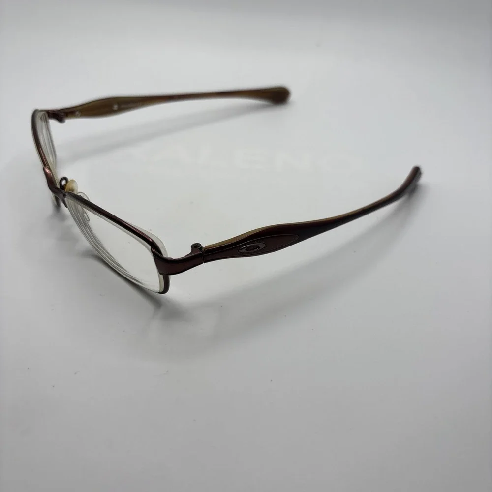 Oakley Flawless 4.0 Eyeglasses Polished Brown Frame 51-16-130mm #D104